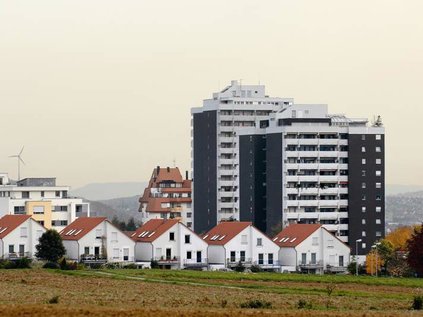 Architecture en gratte-ciel à Hirschlanden