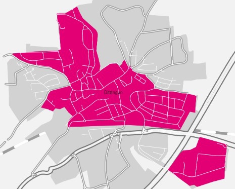 Übersichtsplan Ditzingen Übersichtsplan Ditzingen