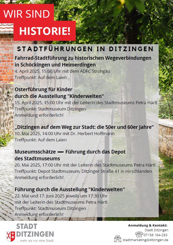 Stadtführungen 2025