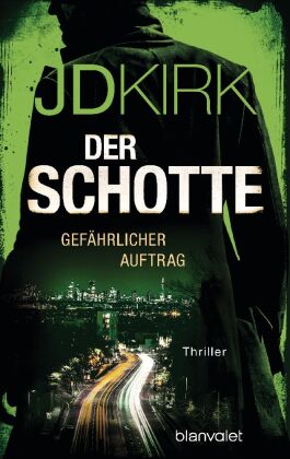 Buchcover mit dem Blick auf eine Straße bei Nacht