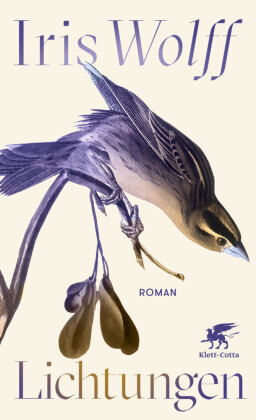 Buchcover mit der Zeichnung eines Vogels, der sich von einem Ast beugt