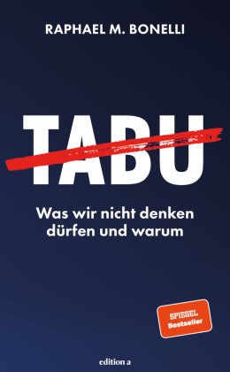 Buchchover mit dem Wort Tabu durchgestrichen