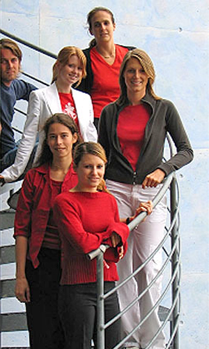 Studiengruppe der Fachhochschule Pforzheim