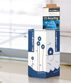 Sammelstelle für CDs und DVDs Sammelstelle für CDs und DVDs