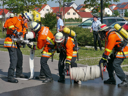 Löschangriff beim Leistungsabzeichen