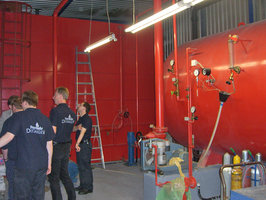 Brandverhütungsschau in der Sprinklerzentrale