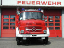 Seilwinde an der Fahrzeugfront