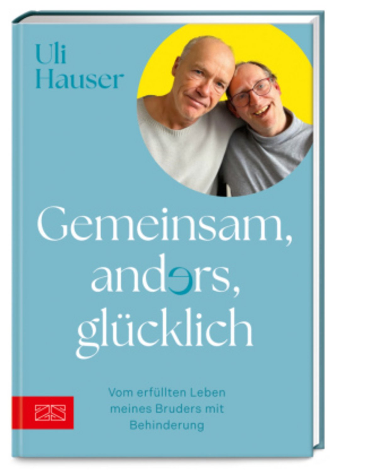 Buchcover mit einem Foto des Autors und seines Bruders