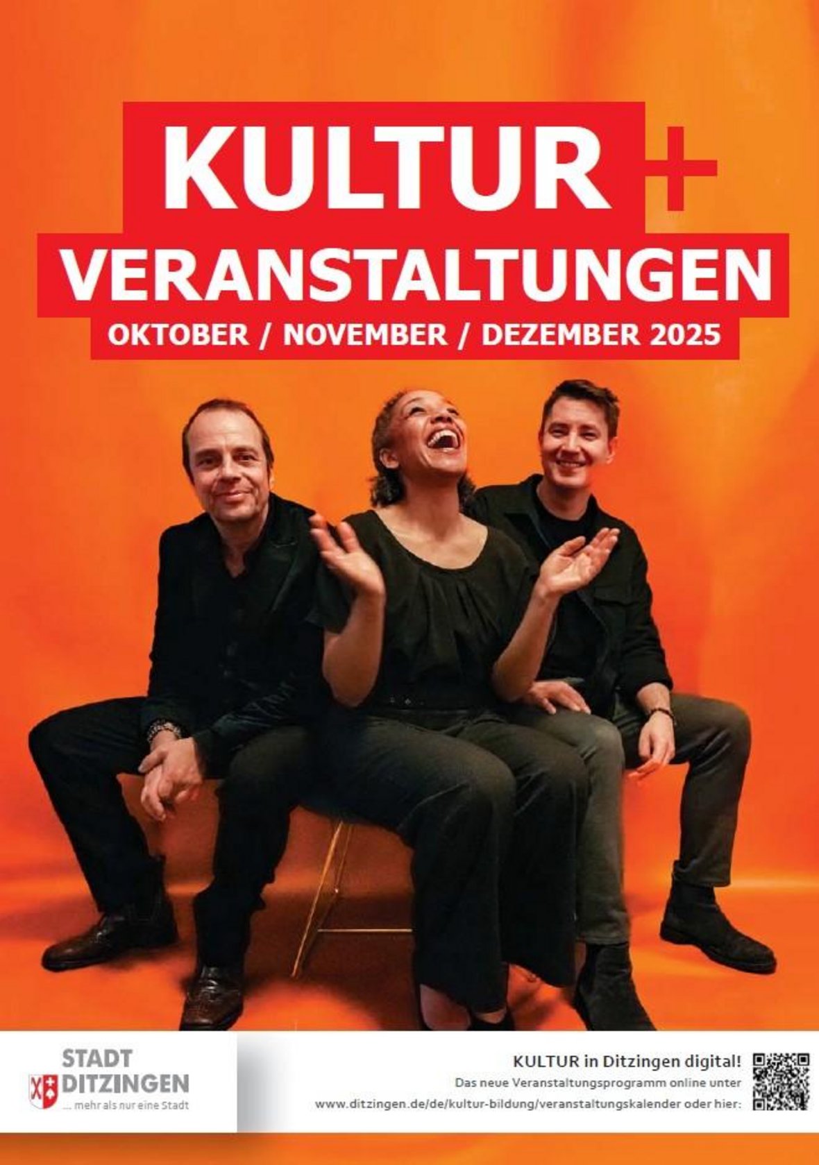 Titelblatt vom Programmheft Oktober / November / Dezember 2025