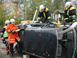 Schnitte zur Dachentfernung (A-, B- und C-Säule)