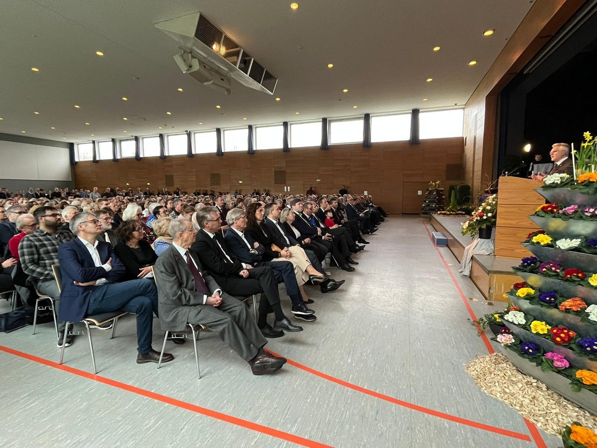 Gäste beim Neujahrsempfang