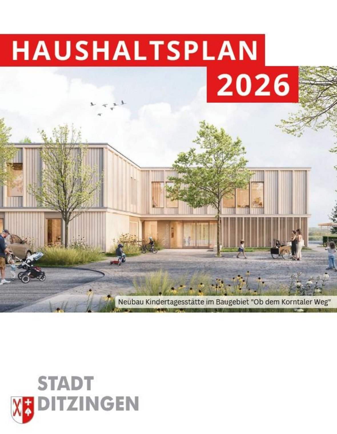 Haushaltsplan 2026 - Titelseite