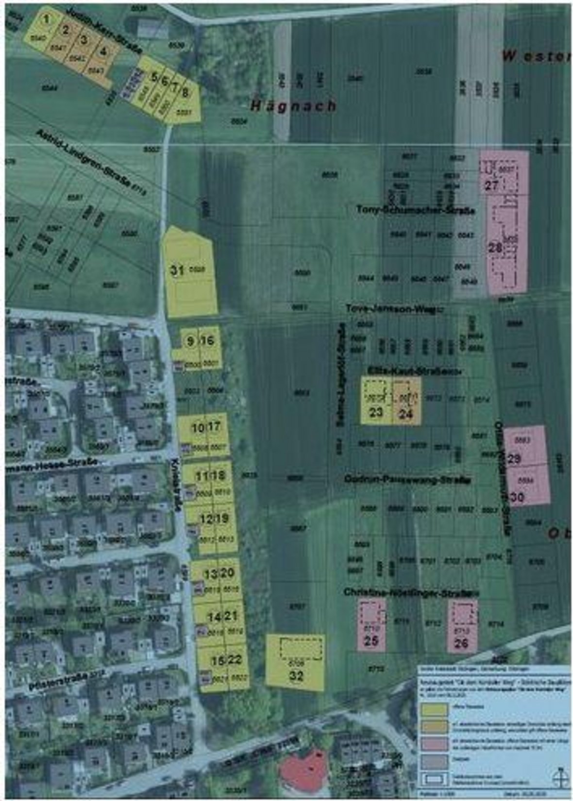Bebauungsplan "O dem Korntaler Weg"