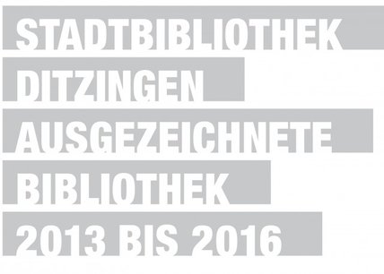 Qualitätssiegel "Ausgezeichnete Bibliothek"