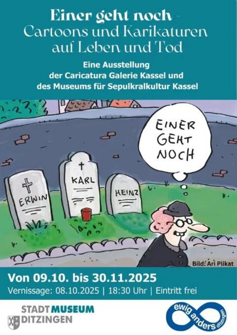 Plakat Einer geht noch