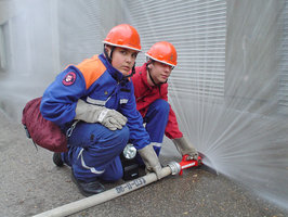 Jugendfeuerwehr bei der 24-Stunden-Übung 2005