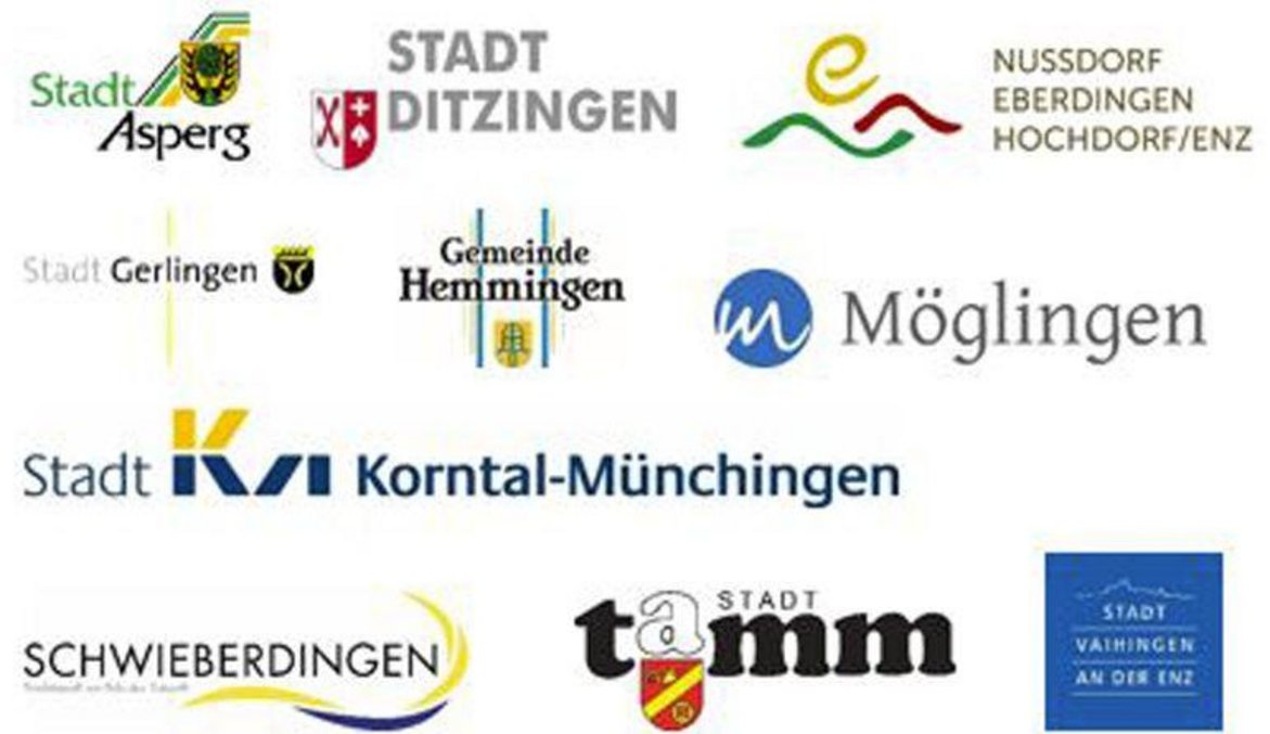 Logos der teilnehmenden Kommunen