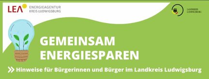 Banner: Gemeinsam Energiesparen