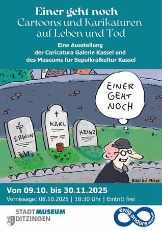 Veranstaltungsplakat "Einer geht noch"