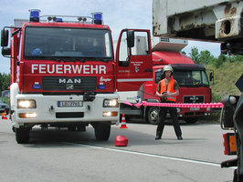 Seilwindeim Einsatz