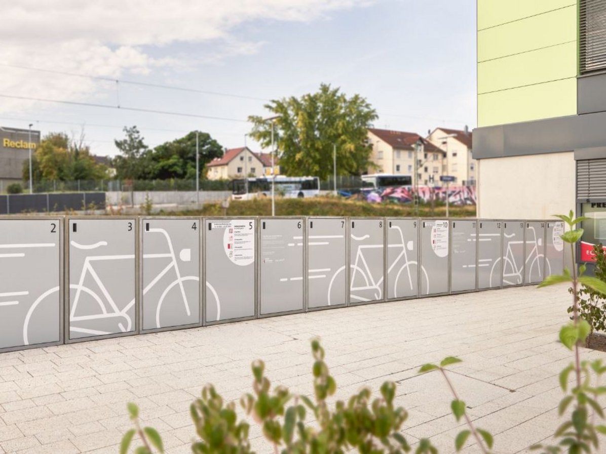 Fahrradgaragen der Firma PAUL WOLFF