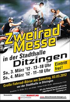 Plakat Zweirad-Messe 2012