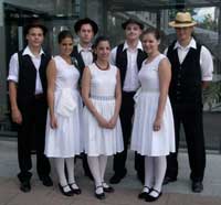Krs Tanzgruppe aus Gyula auf dem Schckinger Dorffest