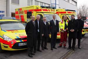 Neues Notarztfahrzeug an der ASB-Rettungswache Ditzingen