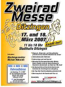 Plakat Zweiradmesse