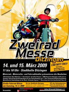 Plakat der Zweirad-Messe