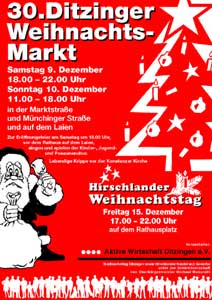 Plakat Weihnachtsmarkt 2006