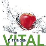 Ditzingen Vital Logo mit Apfel